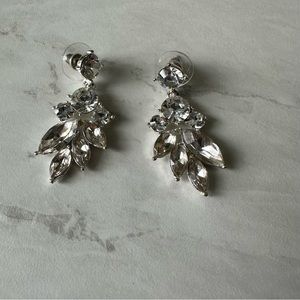 Art Deco Crystal Statement Earrings